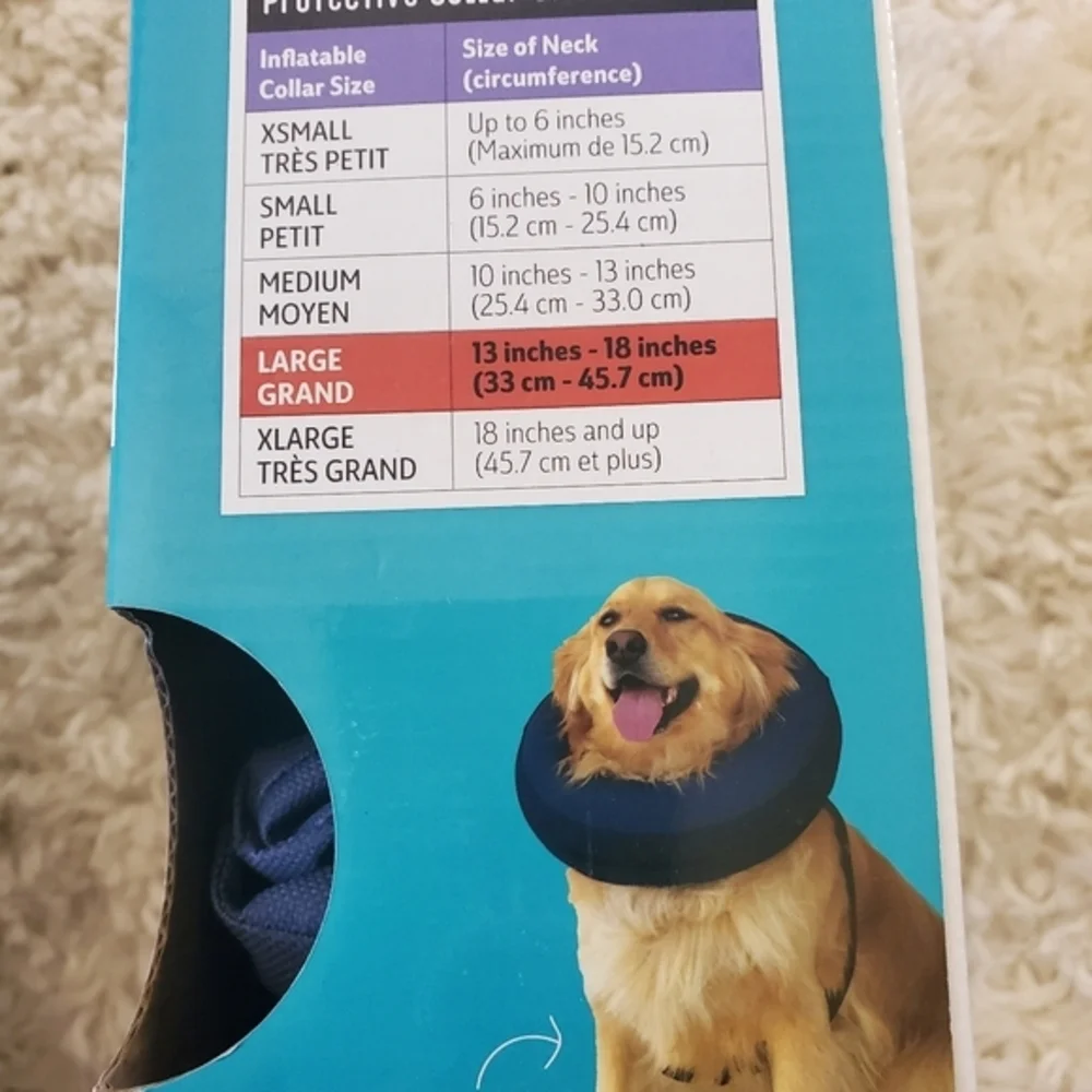 Dog cone collar - Picture 3 of 5